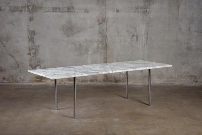  Erwine and Estelle Laverne LA VERNE INTERNATIONAL MARBLE COFFEE TABLE