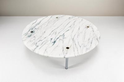  Erwine and Estelle Laverne Marble Coffee Table by Estelle Erwine Laverne for Laverne International