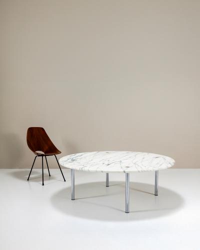  Erwine and Estelle Laverne Marble Coffee Table by Estelle Erwine Laverne for Laverne International