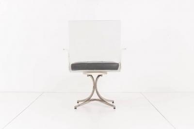  Erwine and Estelle Laverne Set of Four Laverne Flower Dining or Occasional Chairs