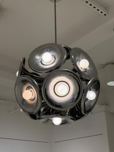  Esperia 3 Esperia 1960 Dandelion Sputnik Italian Mid Century Chandeliers