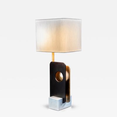  Esperia Due Tre Piastre Table Lamp by Esperia