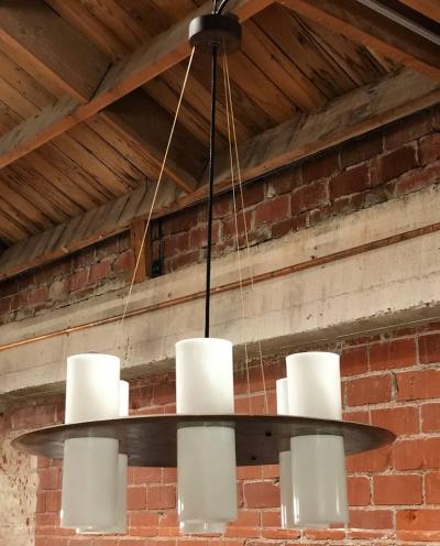  Esperia Esperia Round Chandelier Italy 1960