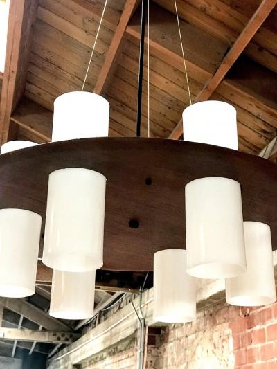  Esperia Esperia Round Chandelier Italy 1960