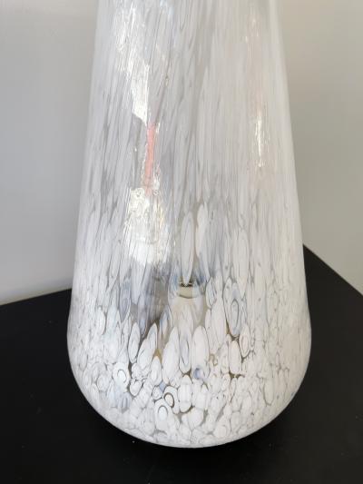  Esperia Large Cone Lamp Murano Glass and Brass by Esperia Italy 1970s