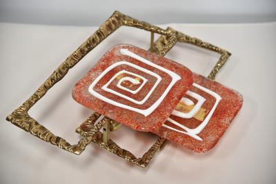  Esperia PAIR A BROTTO for ESPERIA Italian Pair of Wall Sconces