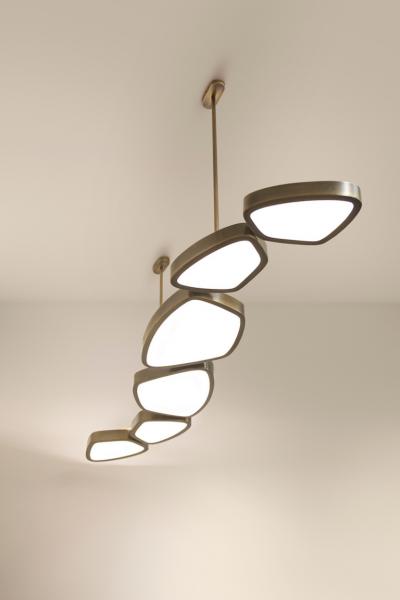  Esperia The Pluma Chandelier Series by Esperia