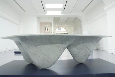 Established Sons Aqua Table Limited Edition Carrara