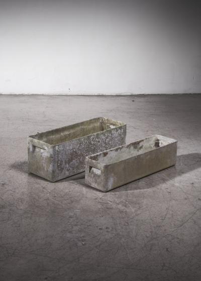  Eternit SA Pair of Willy Guhl planters for Eternit