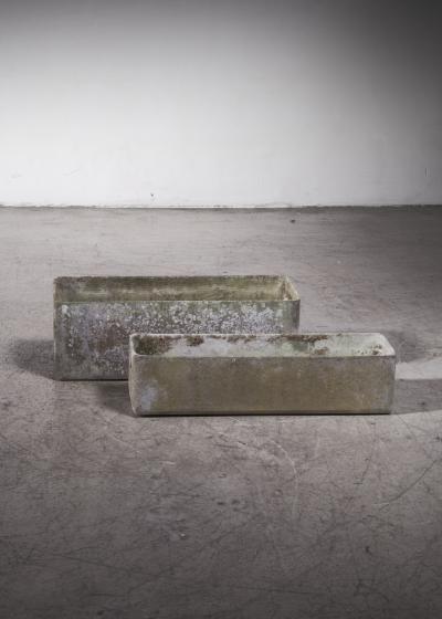  Eternit SA Pair of Willy Guhl planters for Eternit