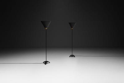  Ew V rnamo Pair of Model G12 Floor Lamps by EW Sweden Mid 20th Century