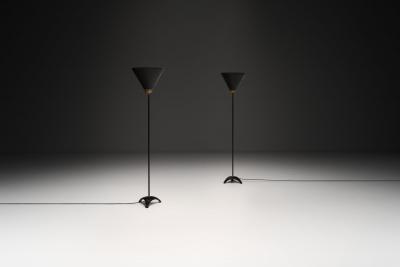  Ew V rnamo Pair of Model G12 Floor Lamps by EW Sweden Mid 20th Century