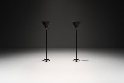  Ew V rnamo Pair of Model G12 Floor Lamps by EW Sweden Mid 20th Century