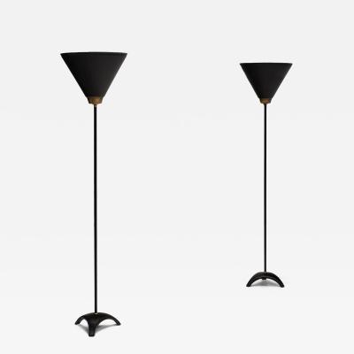  Ew V rnamo Pair of Model G12 Floor Lamps by EW Sweden Mid 20th Century