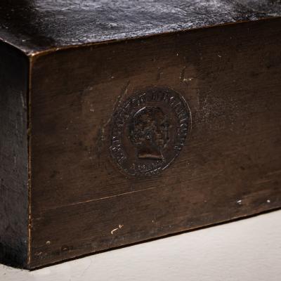  F Barbedienne Foundry Borghese Gladiator in Bronze Foundry F Barbedienne 2nd Half 19th Century