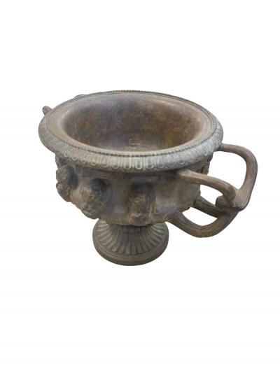  F Barbedienne Foundry XIX Century neoclassical bronze bowl
