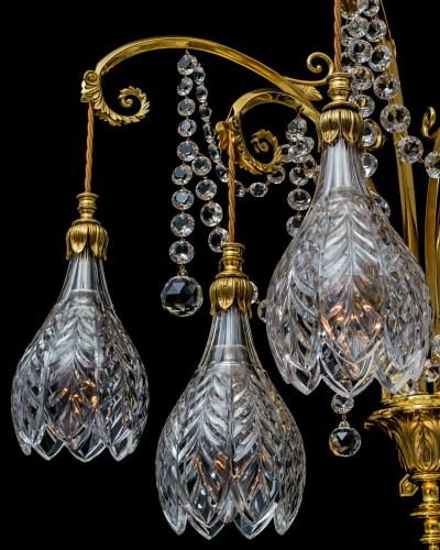  F C Osler A LARGE PAIR OF ART NOUVEAU WALL LIGHTS BY F C OSLER