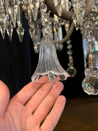  F C Osler A Monumental 8 Tall Cut Glass Chandelier attributed to F C Osler C 1880 