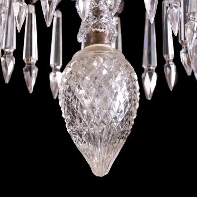  F C Osler An Osler Style Cut Glass Six Arm Chandelier C 1900 