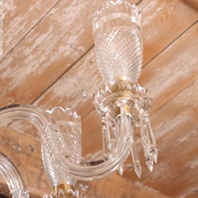  F C Osler An Osler Style Cut Glass Six Arm Chandelier C 1900 