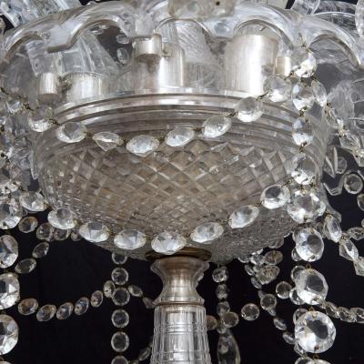  F C Osler Monumental Antique Cut Glass Chandelier by Osler