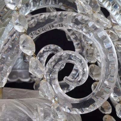  F C Osler Monumental Antique Cut Glass Chandelier by Osler