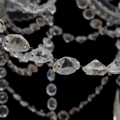  F C Osler Monumental Antique Cut Glass Chandelier by Osler