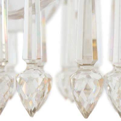  F C Osler Very large pair of antique English cut crystal candelabra by F C Osler