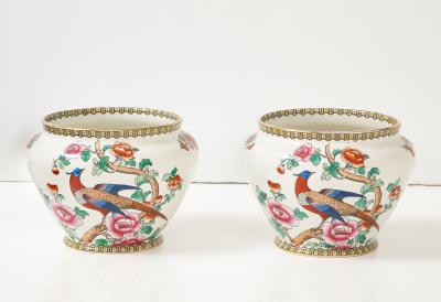  F Winkle and Company F Winkel Co Pheasant Cache Pots