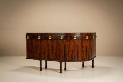  F brica de M veis Giesse Brazilian Bar by F brica de M veis Giesse with Hardwood Smoked Glass Top