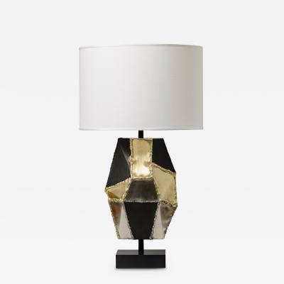  FACETED 2 FLAIR EDITION TABLE LAMP