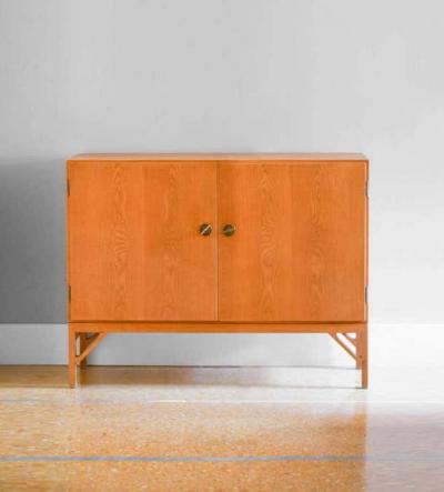  FDB M bler Pair of Consoles China Cabinet Model 232 by Borge Morgensen Prod FDB Mobler