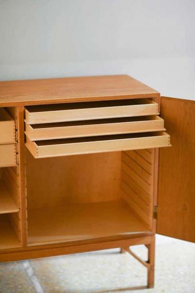  FDB M bler Pair of Consoles China Cabinet Model 232 by Borge Morgensen Prod FDB Mobler