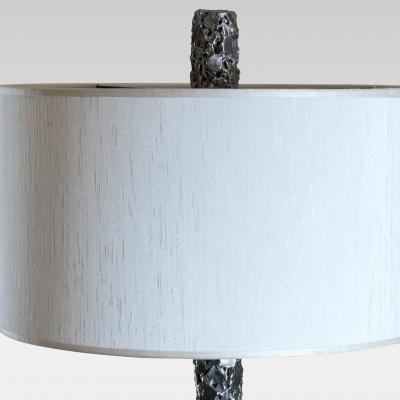  FLAIR FURNITURE Brutalist Steel Floor Lamp