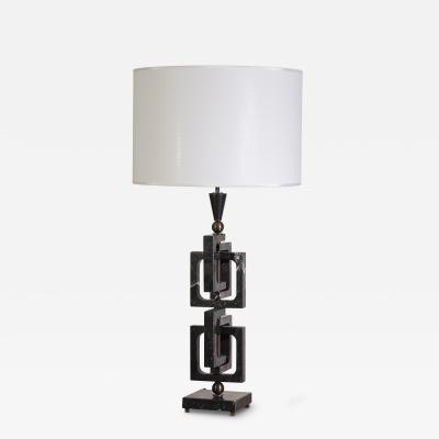  FLAIR FURNITURE Flair Edition AdHoc Table Lamp Black Marquinia