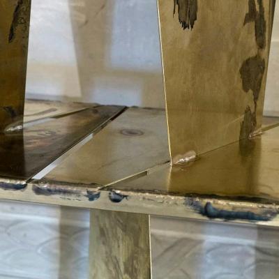 FLAIR FURNITURE Flair Edition Brutalist Brass Library