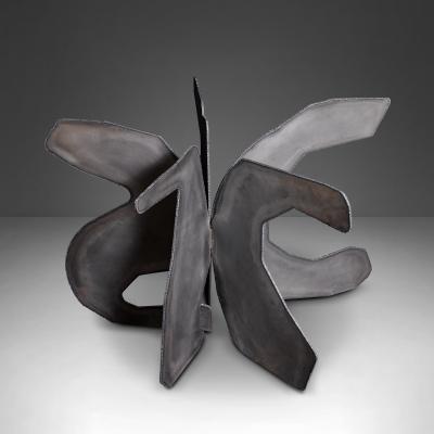  FLAIR FURNITURE Flair Edition Brutalist Steel Center Table