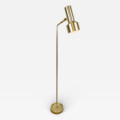  Fagerhults Swedish Brass Floor Lamp 1950s Fagerhults Belysning