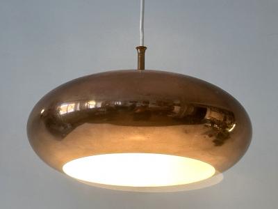  Falkenbergs Belysning Elegant Mid Century Copper Pendant Lamp by Falkenbergs Belysning Sweden 1960s