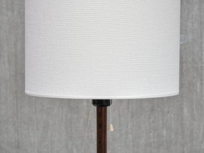  Falkenbergs Belysning Falkenbergs Belysning Rosewood Table Lamp Model 6120 Sweden 1950s