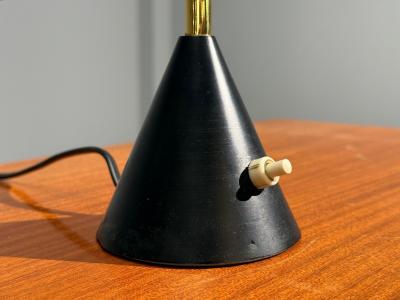  Falkenbergs Belysning Falkenbergs Belysning Table Lamps Metal Brass Sweden 1950s