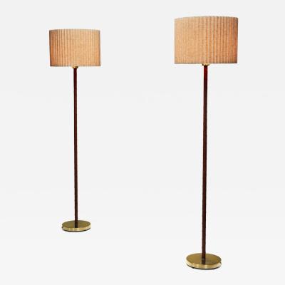  Falkenbergs Belysning Pair of 7054 Floor Lamps by Falkenbergs Belysning Sweden Mid 20th Century