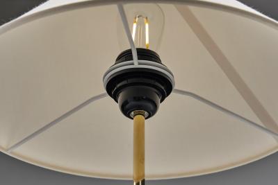  Falkenbergs Belysning Pair of Brass and Glass Table Lamps by Falkenberg Belysning Sweden 1960s