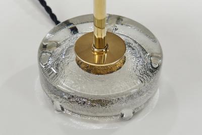  Falkenbergs Belysning Pair of Brass and Glass Table Lamps by Falkenberg Belysning Sweden 1960s