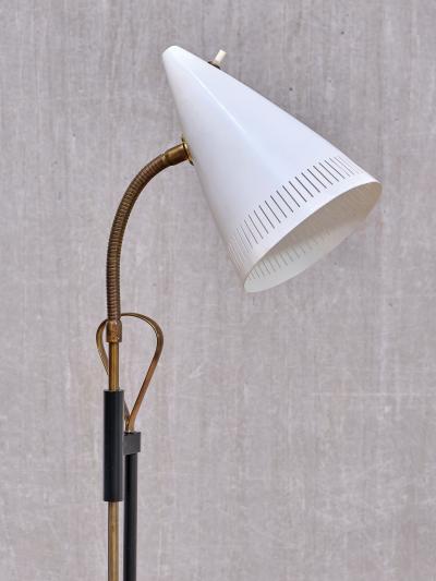  Falkenbergs Belysning Pair of Falkenbergs Belysning Adjustable Floor Lamps Model 7070 Sweden 1960s