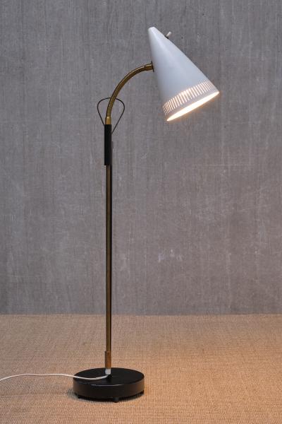  Falkenbergs Belysning Pair of Falkenbergs Belysning Adjustable Floor Lamps Model 7070 Sweden 1960s