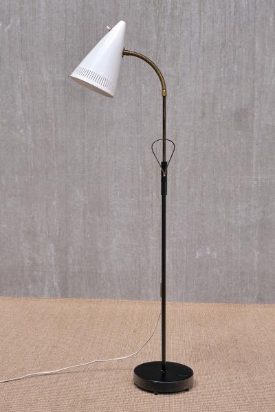  Falkenbergs Belysning Pair of Falkenbergs Belysning Adjustable Floor Lamps Model 7070 Sweden 1960s