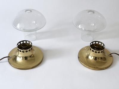  Falkenbergs Belysning Set of Two Lovely Mid Century Bedside Table Lamps by Falkenbergs Belysning 1950s