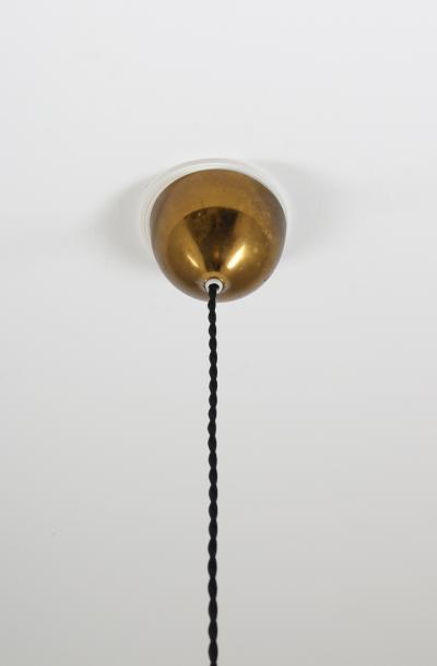  Falkenbergs Belysning Swedish Pendant in Rosewood and Perforated Brass by Falkenberg