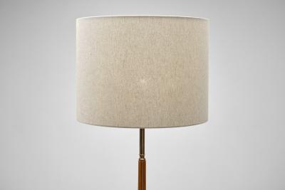 Falkenbergs Belysning Swedish Wood Floor Lamp by Falkenbergs Belysning Sweden Mid 20th Century